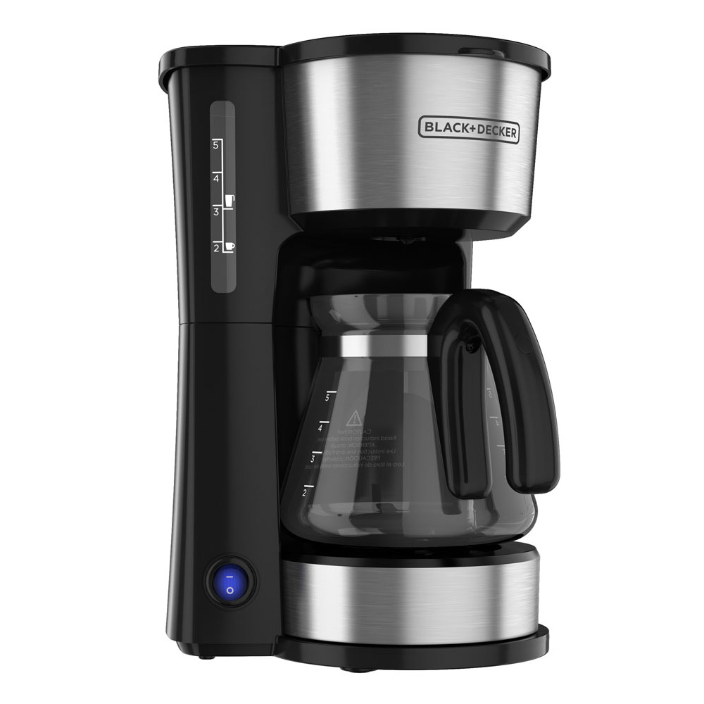 CM0750S 4-in-1 5-Cup Station Coffeemaker, Stainless Steel